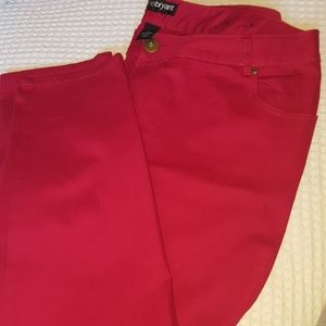 Lane Bryant size 20 Red Jeans